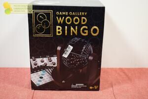 Game Gallery Solid Wood Bingo